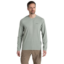 Craghoppers Mens Abel Nosilife Long-Sleeved T-Shirt - M, Lichen Green