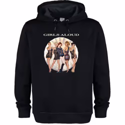 Amplified Unisex Adult Solar Photo Girls Aloud Hoodie - XS, Black