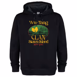 Amplified Unisex Adult Staten Island Wu-Tang Clan Hoodie - XS, Black