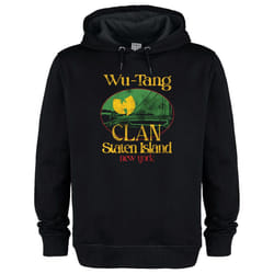 Amplified Unisex Adult Staten Island Wu-Tang Clan Hoodie - XS, Black