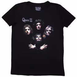 Queen Womens/Ladies Bo Rhap Classic T-Shirt - XL, Black
