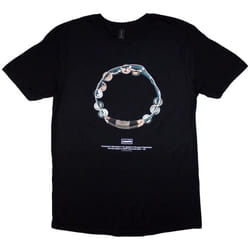 Oasis Unisex Adult Definitely Maybe Tambourine T-Shirt - S, Black