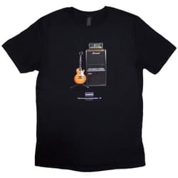 Oasis Unisex Adult Definitely Maybe Guitar T-Shirt - XL, Black