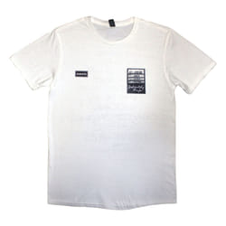 Oasis Unisex Adult Definitely Maybe  AAA Setlist Back Print T-Shirt - L, White