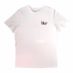 Oasis Unisex Adult Parklife Back Print Logo T-Shirt - L, White