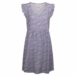 Trespass Womens/Ladies Gertha Daisy Jersey Dress - L, Grey/Light Pink