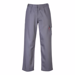 Portwest Mens Bizweld Flame Resistant Cargo Trousers - L R, Grey