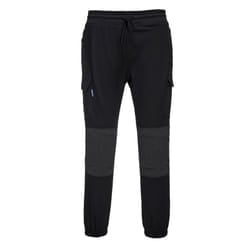 Portwest Mens KX3 Flexible Trousers - XXS R, Black