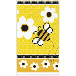 Unique Party Plastic Bumblebee Tablecloth