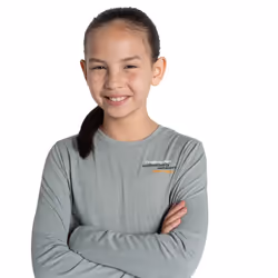 Craghoppers Childrens/Kids Cruz Nosilife Long-Sleeved T-Shirt - 7-8 Years, Lichen Green