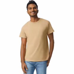 Gildan Unisex Adult Ultra Cotton T-Shirt - 3XL, Tan