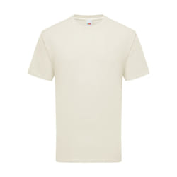Fruit Of The Loom Mens Iconic 195 Ringspun Premium Tshirt - M UK, Natural