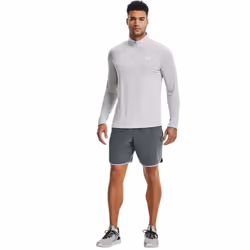 Under Armour Mens 2.0 Half Zip Technical Top - XXL, Halo Grey