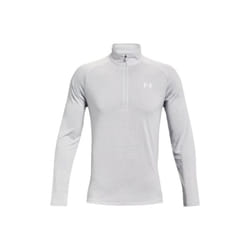Under Armour Mens 2.0 Half Zip Technical Top - S, Halo Grey