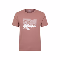 Mountain Warehouse Mens Mountain T-Shirt - L, Burgundy