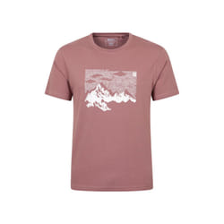 Mountain Warehouse Mens Mountain T-Shirt - L, Burgundy