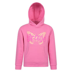 Mountain Warehouse Childrens/Kids Brave Butterfly Hoodie - 11-12 Years, Bright Pink