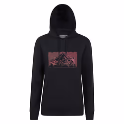 Mountain Warehouse Womens/Ladies Ombre Hoodie - 8 UK, Black