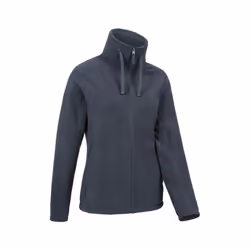 Mountain Warehouse Womens/Ladies Arnes Full Zip Fleece Jacket - 8 UK, Charcoal
