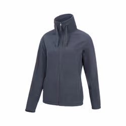 Mountain Warehouse Womens/Ladies Arnes Full Zip Fleece Jacket - 8 UK, Charcoal