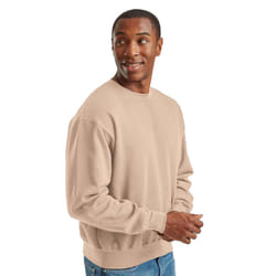 Fruit Of The Loom Mens Supercotton Sweatshirt - L, Desert Sand