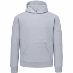 Fruit of the Loom Mens Cotton Hoodie - S, Athletic Heather