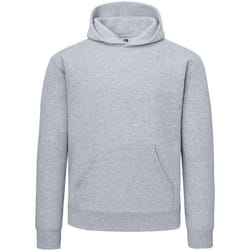 Fruit of the Loom Mens Cotton Hoodie - S, Athletic Heather