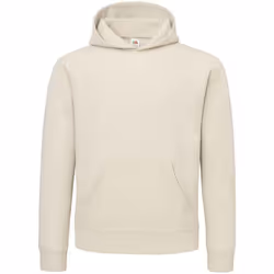Fruit of the Loom Mens Cotton Hoodie - S, Desert Sand