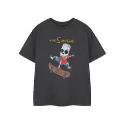 The Simpsons Boys Bart Simpson Short-Sleeved Halloween T-Shirt