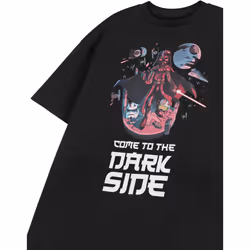 Star Wars Mens Come To The Dark Side Short-Sleeved T-Shirt
