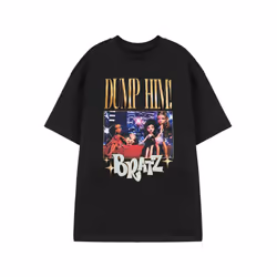 Bratz Womens/Ladies Dump Him T-Shirt - 3XL, Black