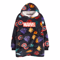 Marvel Boys Icons Blanket Hoodie