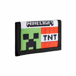 Minecraft TNT Creeper Strap Wallet
