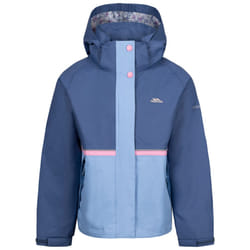 Trespass Girls Allora TP50 Waterproof Jacket - 5-6 Years, Blue Tone