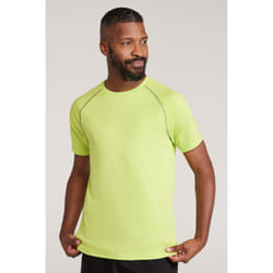 Mountain Warehouse Mens Endurance IsoCool T-Shirt - S, Lime