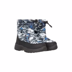 Mountain Warehouse Toddler Caribou Adaptive Tie Dye Snow Boots - 7 UK Child, Monochrome