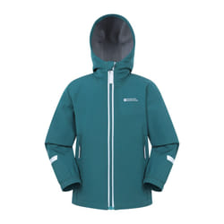 Mountain Warehouse Childrens/Kids Huxley Reflective Soft Shell Jacket - 3-4 Years, Blue