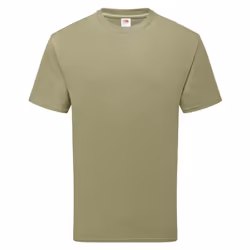 Fruit of the Loom Unisex Adult Cotton T-Shirt - S, Classic Olive