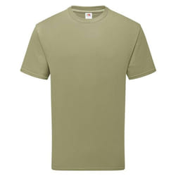 Fruit of the Loom Unisex Adult Cotton T-Shirt - S, Classic Olive