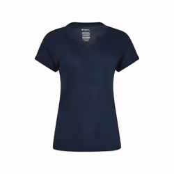 Mountain Warehouse Womens/Ladies Skye Slub Quick Dry T-Shirt - 6 UK, Navy