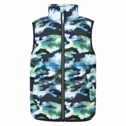 Mountain Warehouse Childrens/Kids Rocko Butterfly Padded Gilet - 2-3 Years, Bright Green