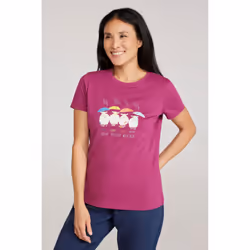 Mountain Warehouse Womens/Ladies Great British Weather T-Shirt - 4 UK, Purple