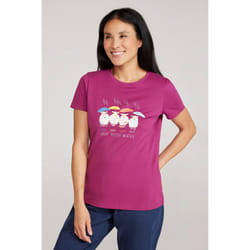 Mountain Warehouse Womens/Ladies Great British Weather T-Shirt - 4 UK, Purple