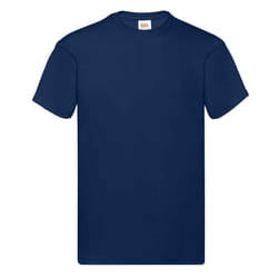 Fruit of the Loom Unisex Adult Cotton T-Shirt - S, Dark Navy