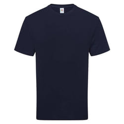 Fruit of the Loom Unisex Adult Cotton T-Shirt - XXL, Deep Navy