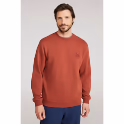 Mountain Warehouse Mens Mountain Crew Neck Sweatshirt - 4XL, Rust