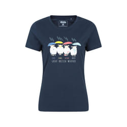 Mountain Warehouse Womens/Ladies Great British Weather T-Shirt - 12 UK, Navy