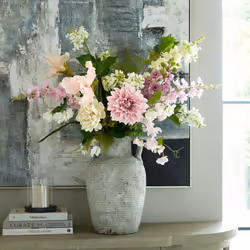 Hill Interiors The Natural Garden Collection Elatum Delphinium Artificial Flower