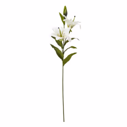 Hill Interiors Madonna Lily Artificial Flower Spray