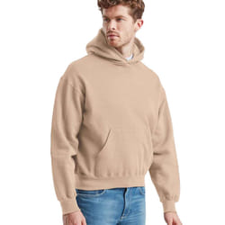 Fruit of the Loom Mens Supercotton Cotton Hoodie - XL, Desert Sand